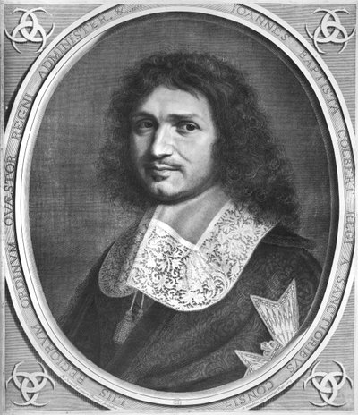 Portrait of Jean Baptiste Colbert by Robert Nanteuil